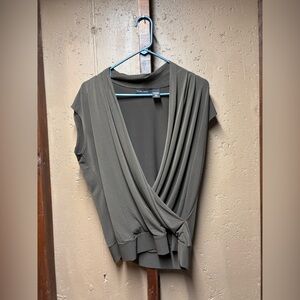 New York & Company Brown XL  Sleeveless Top